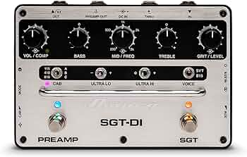 AMPEG ( アンペグ )SGT-DI 中古 Amazon | アンペグ AMPEG ペダルプリアンプ オールインワンDI